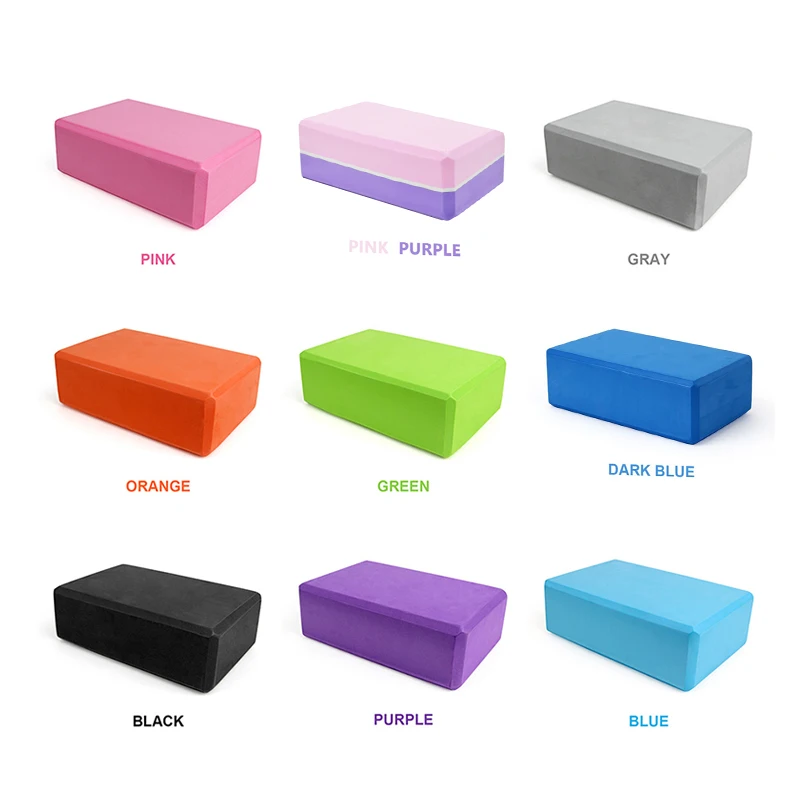 Pilates Yoga Block Exercises - EVA Foam Yoga Blok Rekwisieten Baksteen