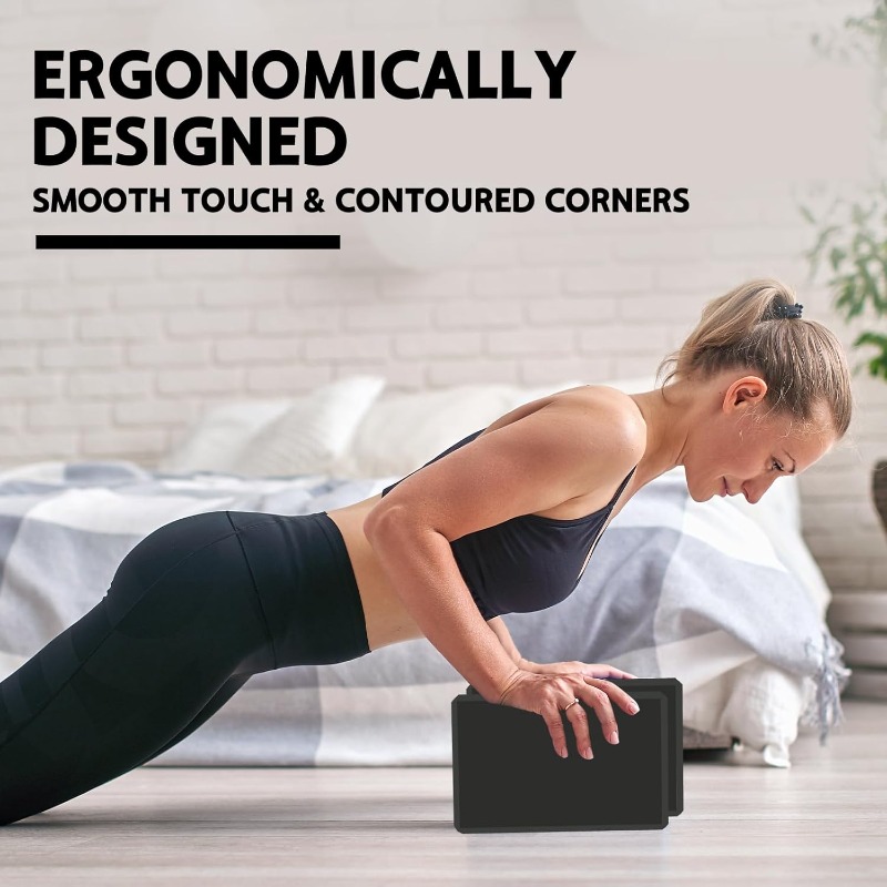 Pilates Yoga Block Exercises - 1 paar voor sportbenodigdheden Oefening Thuis