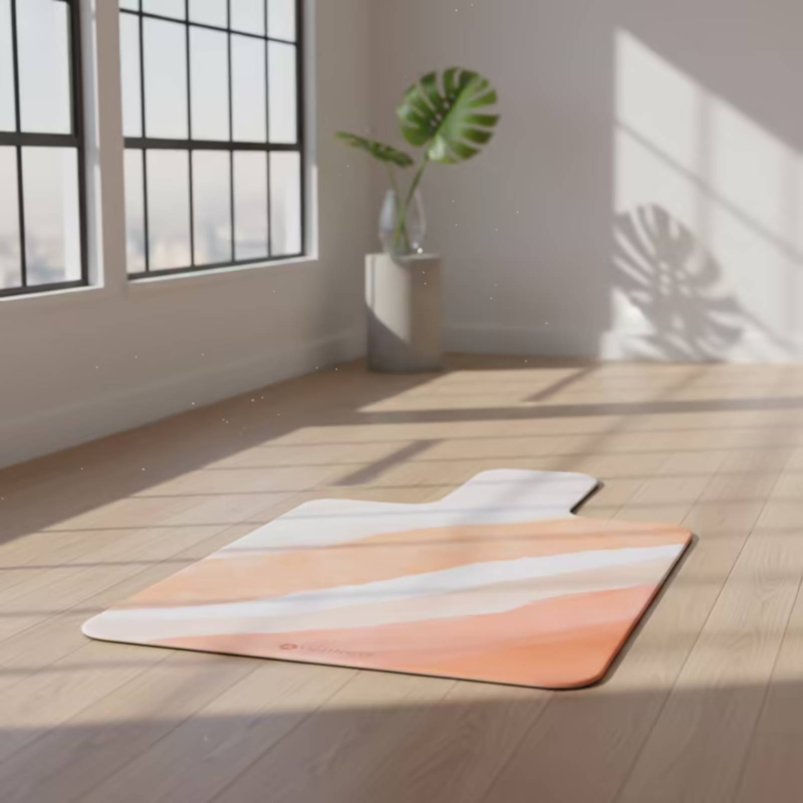 Pilates & Yoga Knokke - Oefenmat Suède Pilatesmat Antislip Gedempt voor