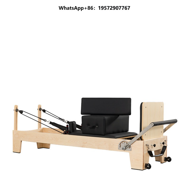 Pilates Yoga Reformer - Hoogwaardige Maple Pilates Reformer Bed Yoga