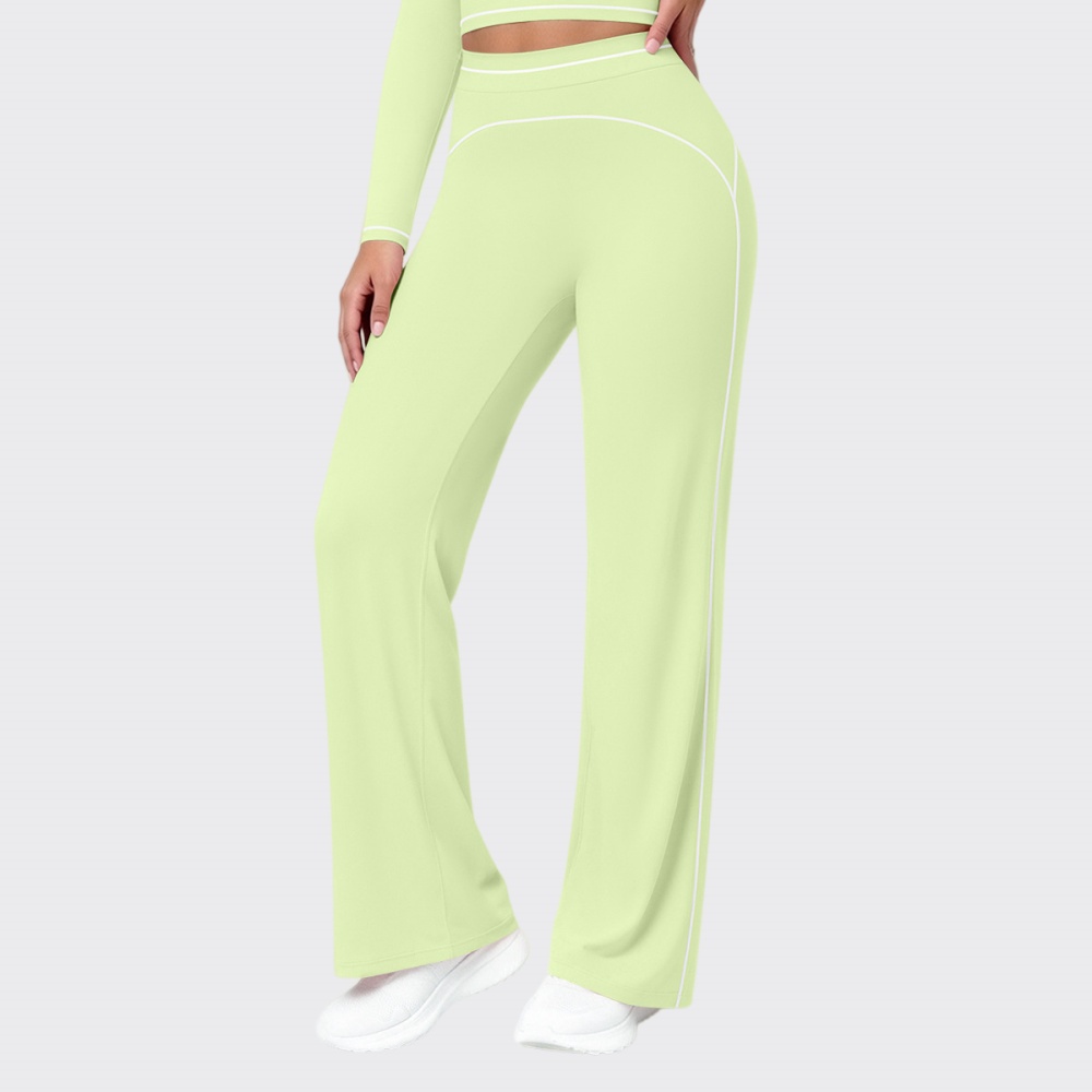 Pilates In Yoga Pants - Nieuwe hoge taille uitlopende broek Damesbroek