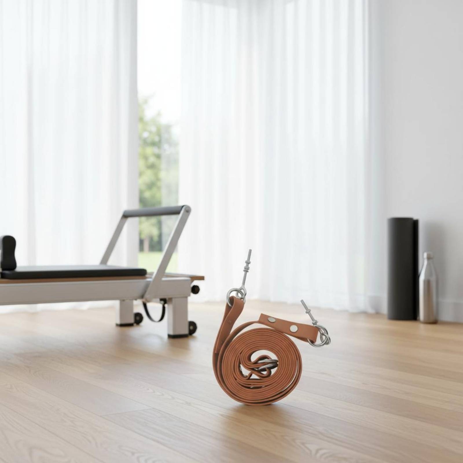 Pilates & Yoga Knokke - Reformer Double Loop Strap Comfortabele Pilates