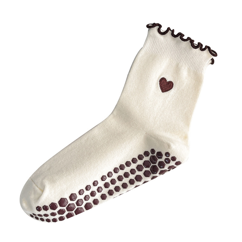 Yoga Sokken Dames Katoen Hart  - Pilates Yoga Grip Socks recensie en prijs