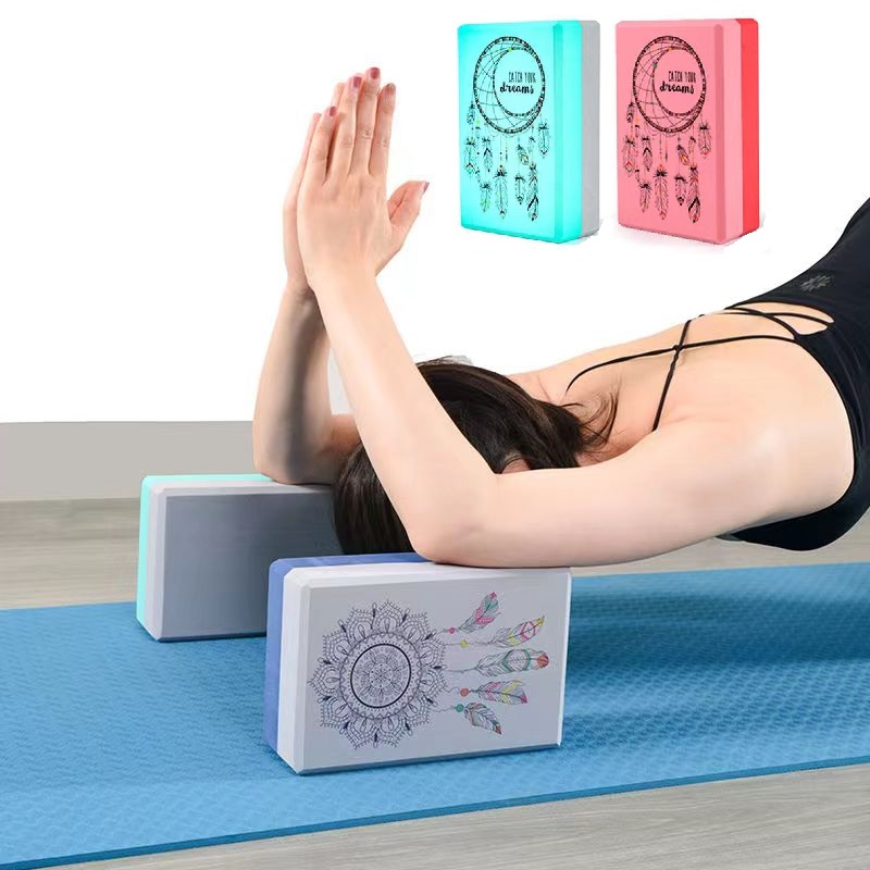 Twee Kleuren Eva Yoga Blokken  - Pilates Yoga Block Exercises recensie en prijs