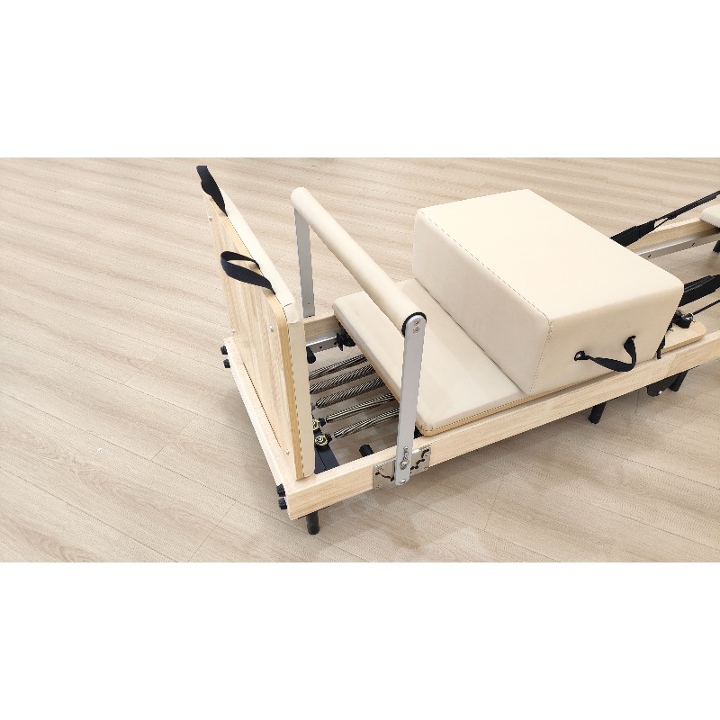Eikenhouten yogatraining thuis - Pilates Yoga Reformer recensie en prijs