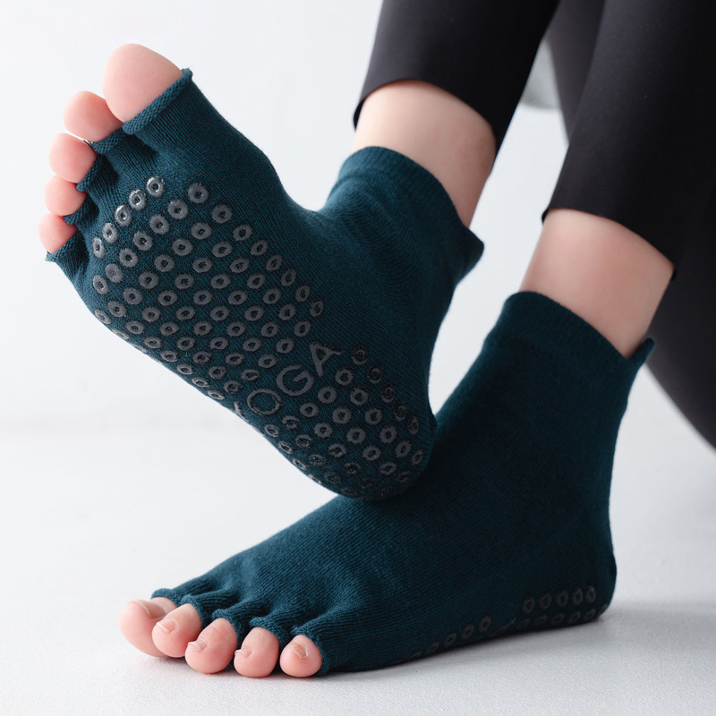 Yoga Sokken Half Teen Anti-Sli - Pilates Yoga Grip Socks recensie en prijs