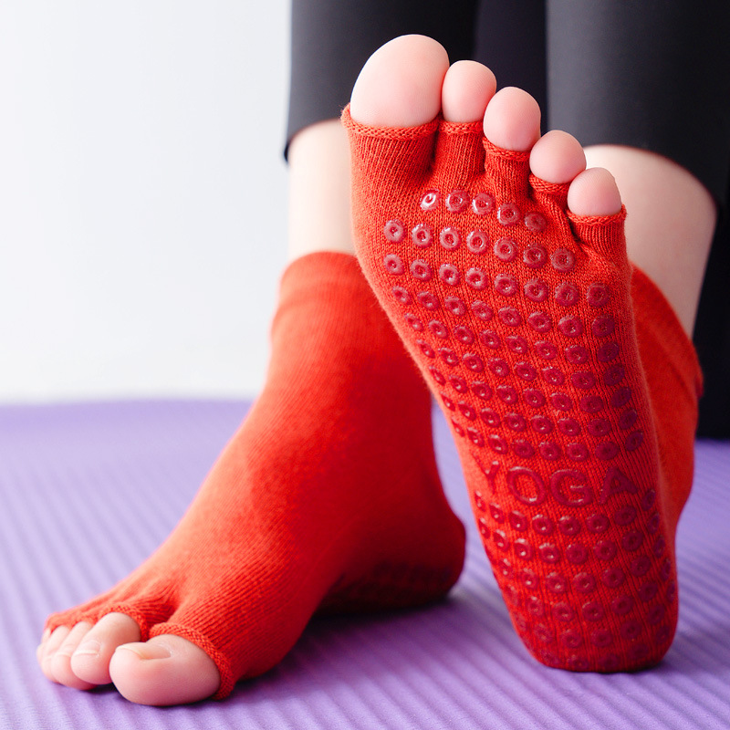 Yoga Sokken Half Teen Anti-Sli - Pilates Yoga Grip Socks recensie en prijs