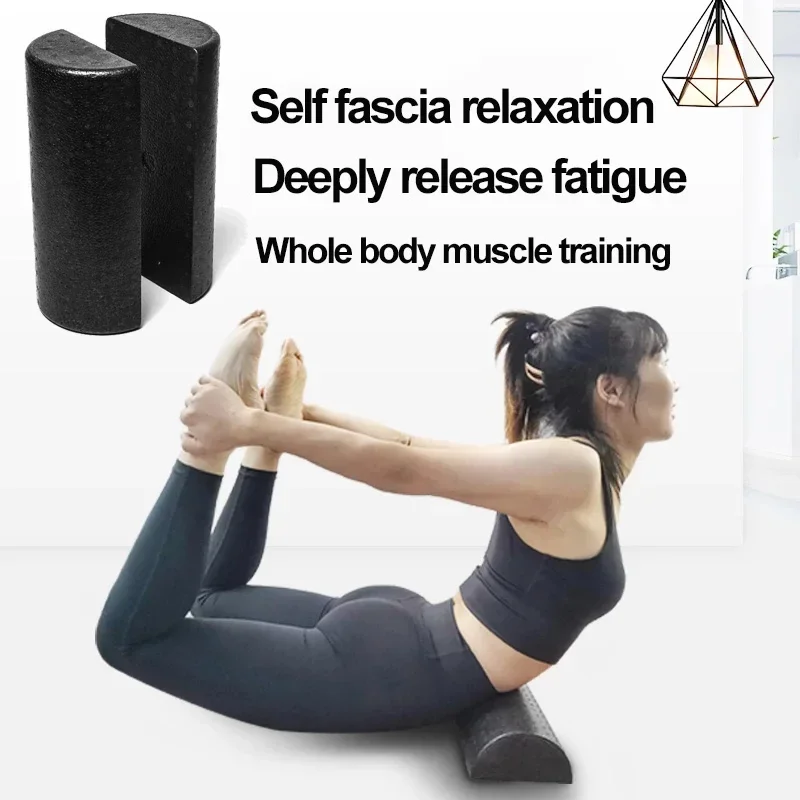 Nieuwe halfronde Epp Foam Roll - Pilates Yoga Block Exercises recensie en prijs