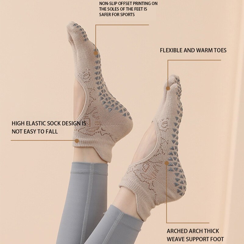 Vrouwen Yoga Teen Sokken Hoge  - Pilates Yoga Grip Socks recensie en prijs
