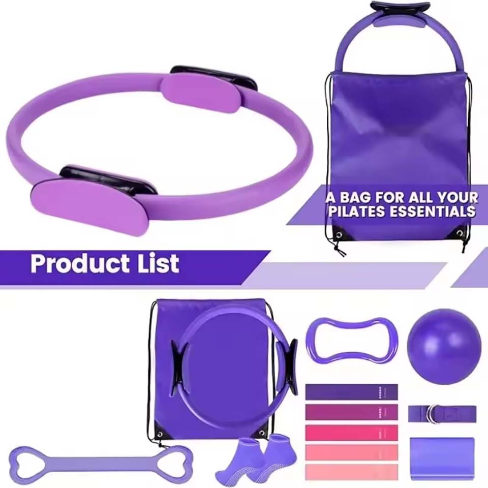 13 stks/set Yoga Circle Gym Se - Pilates Yoga For Weight Loss recensie en prijs