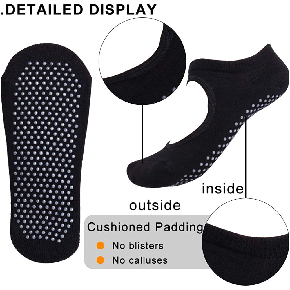 Backless antislip Fitness Pila - Pilates Yoga Grip Socks recensie en prijs