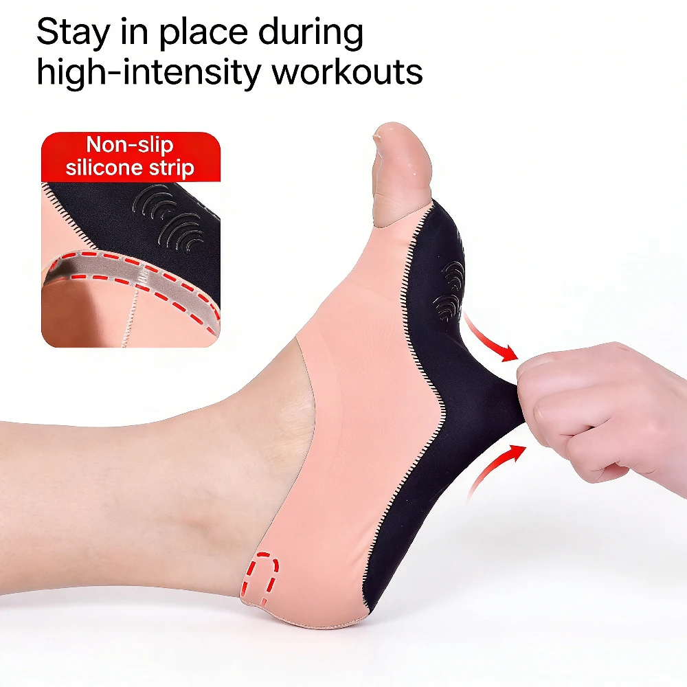 1 paar teenloze yogasokken voo - Pilates Yoga Grip Socks recensie en prijs