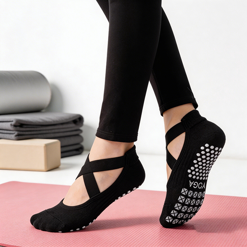 Dames antislip yogasokken sili - Pilates Yoga Grip Socks recensie en prijs