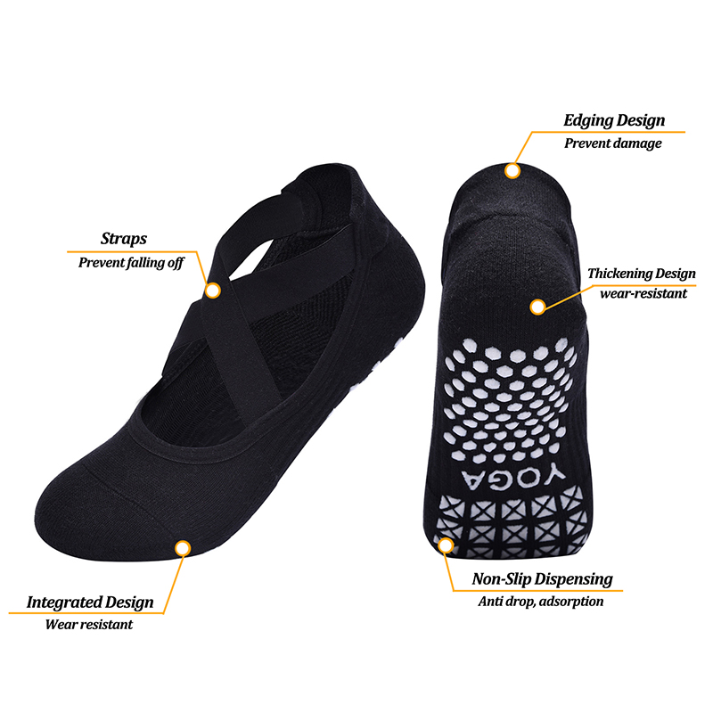 Dames antislip yogasokken sili - Pilates Yoga Grip Socks recensie en prijs