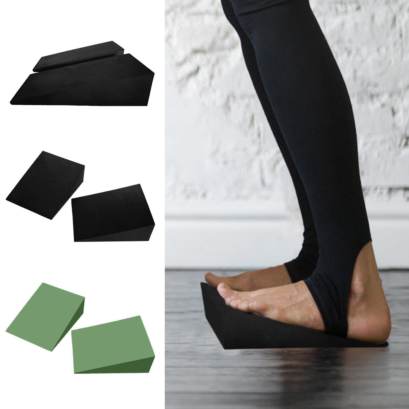 1Pairs Yoga Wedge Blokken EVA  - Pilates Yoga Block Exercises recensie en prijs