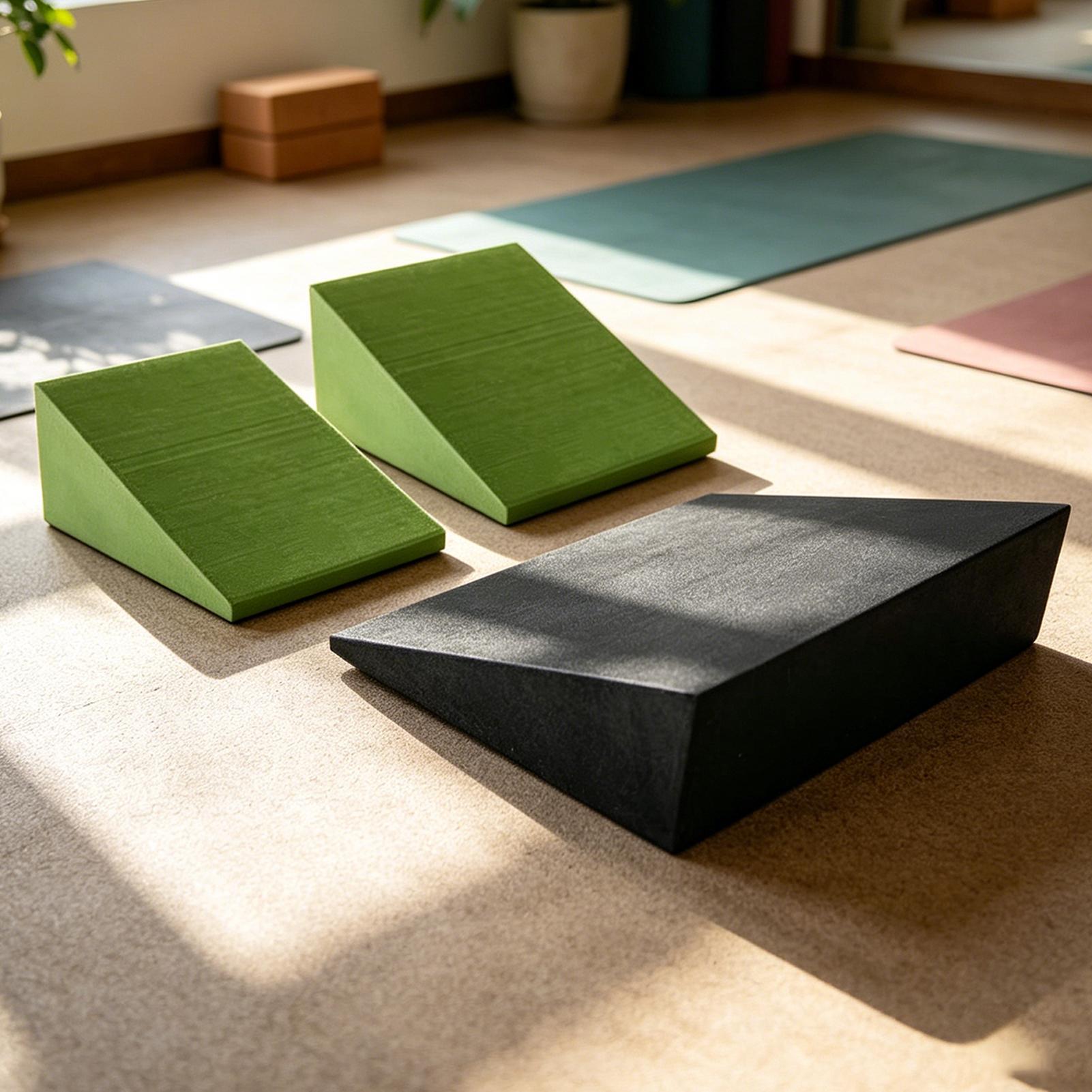 3-delige Yoga Wedge Blokken EV - Pilates Yoga Block Exercises recensie en prijs